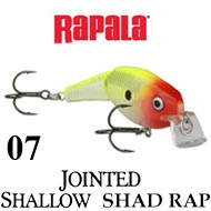 Rapala Jointed Shallow Shad Rap 07