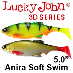 Lucky John 3D Series Anira Soft Swim 5"