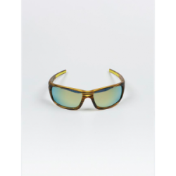 Очки поляризационные Extreme Fishing OBS-161, цвет оправы Матовый черно-зеленый полосатый, цвет линз Желтый Revo