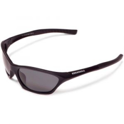 Очки поляризационные Kosadaka SGTAC-12G серые линзы, опр.- мат. чёрн.+чёрн. резин. гибкие дужки