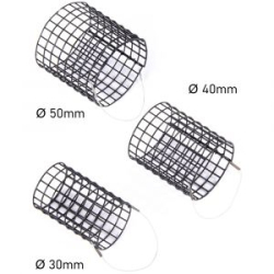 Кормушки закормочные Feeder Concept Start Feeding металлические (30мм 40мм 50мм) 3шт. набор