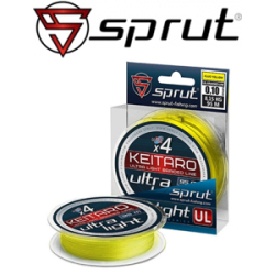 Sprut Keitaro Ultra Light Braided Line x4 95m Fluo Yellow