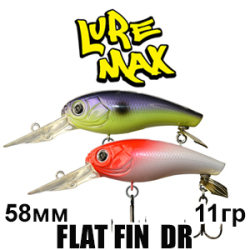 LureMax Flat Fin 58F DR