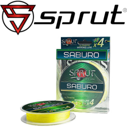 Sprut Saburo Soft Ultimate Braided Line x4 95m Fluo Yellow