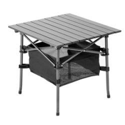 Стол складной PR (PR-MC-605) 55x55x50см с отделом под посуду столешница алюминий