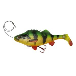 Мягкая приманка Savage Gear 4D Line Thru Perch Shad 20cm 100g 02-Firetiger 61801