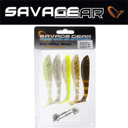 Savage Gear Pro 4Play Shad Kit