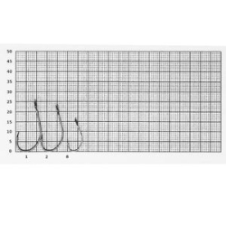 Крючки одинарные Kaida 8001 #8