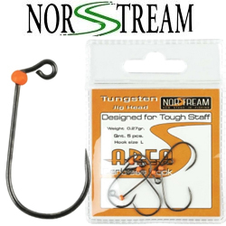 Norstream Trout Jig Head цв. fluro orange