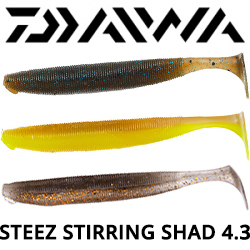 Daiwa Steez Stirring Shad 4.3