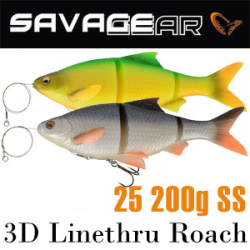 Savagear 3D Linethru Roach 25 200g SS