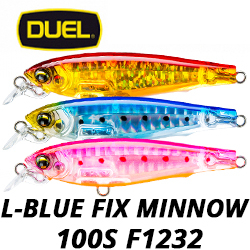 Duel L-Blue Fix Minnow 100S F1232