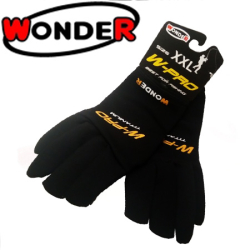 Wonder Gloves W-Pro без трёх пальцев черные