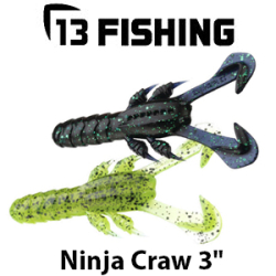 13 Fishing Ninja Craw 3"