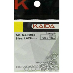Кольца заводные Kaida 6088 #1.0*8