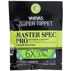 Леска флюорокарбоновая Varivas Super Tippet Master Spec Pro Fluorocarbon 50m 6X 3.7LB
