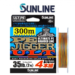 Sunline PE Jigger ULT (4braid) 300m