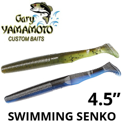 Gary Yamamoto 4 1/2 Swimming Senko 10CT BG