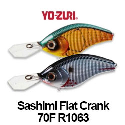 Yo-Zuri Sashimi Flat Crank 70F R1063 