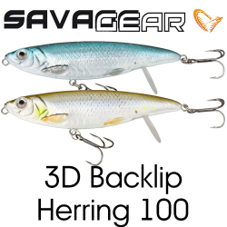 Savage Gear 3D Backlip Herring 100 20g S