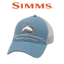 Simms Trout Trucker Cap Blue Stream