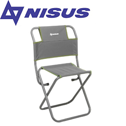 Nisus (T-N-TC-450.22s-GR) Стул туристический со спинкой