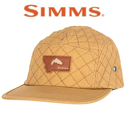 Simms Big Sky Waxed Canvas Cap, Dark Bronze