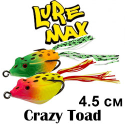 LureMax Crazy Toad 4,5см