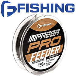 F-Fishing Impresa Pro Feeder Dark Brown 150m