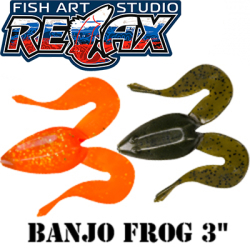 Relax Banjo Frog 3"