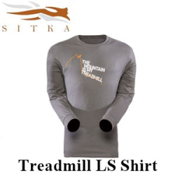 Sitka Treadmill LS Shirt Charcoal