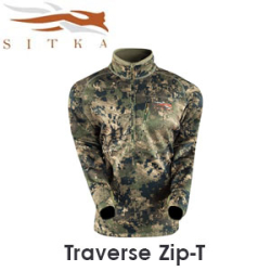 Sitka Traverse Zip-T Optifade Ground Forest