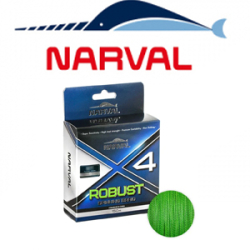 Narval Fishing Robust X4 PE 150m (fluoro green)