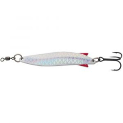Блесна колеблющаяся Abu Garcia Toby 40G цв. WHITE FLASH