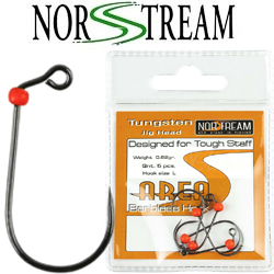 Norstream Trout Jig Head цв. fluro red