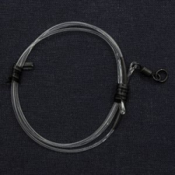 Готовый монтаж Korda Dark Matter Leader Size 8 Ring Swivel Clear 40lb 1м