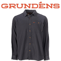 Grundens Steelhead Flannel Shirt, Anchor