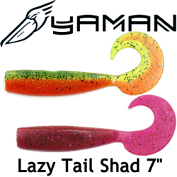 Yaman Lazy Tail Shad 7"