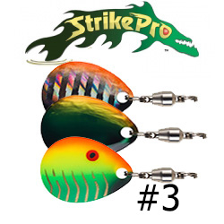 Strike Pro Spinner Blade Comet 3 2,2гр. 2,3см.