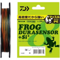 Леска плетеная Daiwa UVF Frog Dura Sensor x8 +Si² [Battle Deep Green] 150m #3 (49lb)