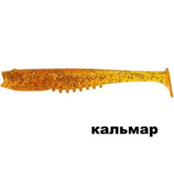 Силиконовая приманка Crazy Fish Nano Minnow 3.5" 54-90-9-6 кальмар цв. caramel (карамель)