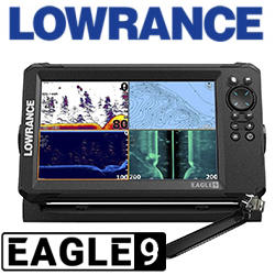 Lowrance Eagle 9 с датчиком TripleShot HD