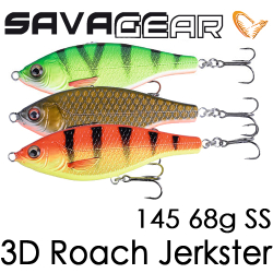 Savage Gear 3D Roach Jerkster 145 68g SS