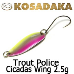 Kosadaka Trout Police Cicadas Wing 2.5g.