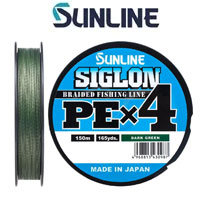 Sunline Siglon PEx4 Dark Green 150m