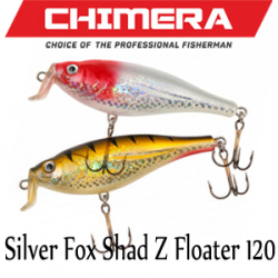 Chimera Silver Fox Shad Z Floater 120mm/33g