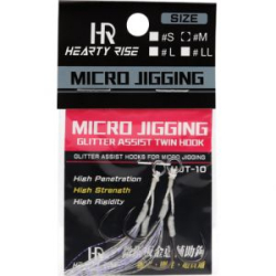 Крючки Ассист Hearty Rise Micro Jigging Assist Hook SS MJT-10