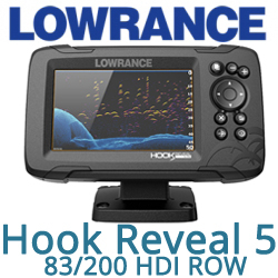 Lowrance Hook Reveal 5 83/200 HDI ROW (000-15504-001)