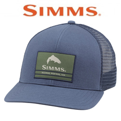 Simms Original Patch Trucker, Dark Moon