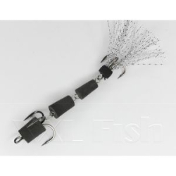 Приманка Мандула "Флажок" XXL Fish Модель 25 цв. Черный